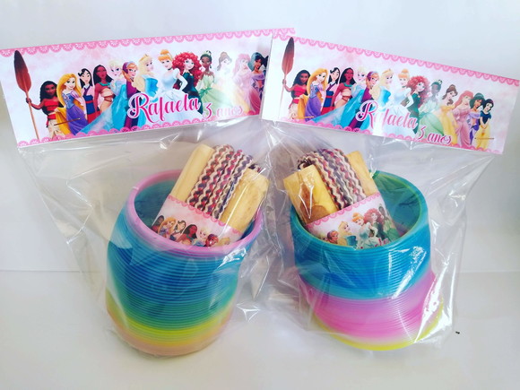Kit Mola e Corda de Pular Princesas