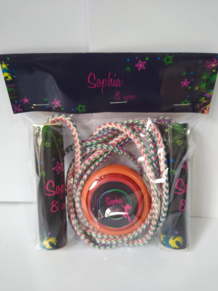 Kit Corda Personalizado e Ioio Neon