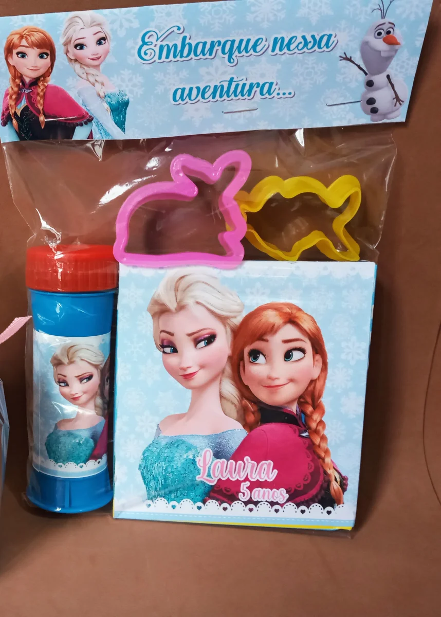 Kit Massinha e Bolinha de Sabão Frozen - Imagem 2