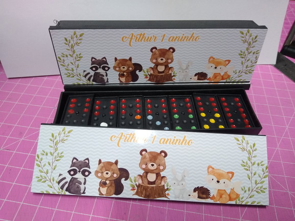 Domino Personalizado Bosque Encantado