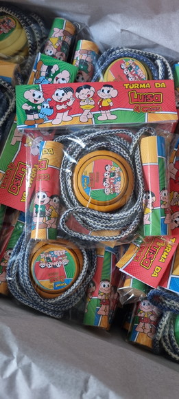 Kit Corda Personalizado e Ioio Turma da Monica