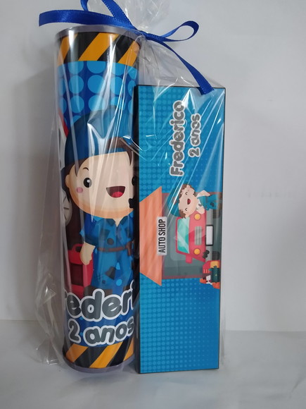 Kit Pega Vareta e Domino Personalizado Oficina Mecanica