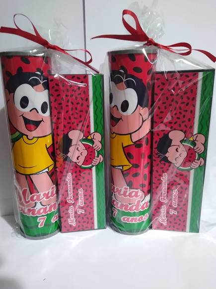Kit Pega Vareta e Domino Personalizado Magali