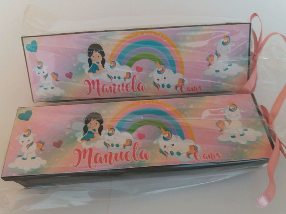 Domino Personalizado Unicornio - Imagem 1