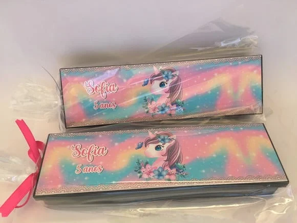 Domino Personalizado Unicornio - Imagem 3