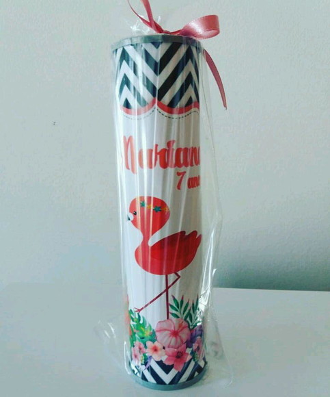 Pega Vareta Personalizado Flamingos