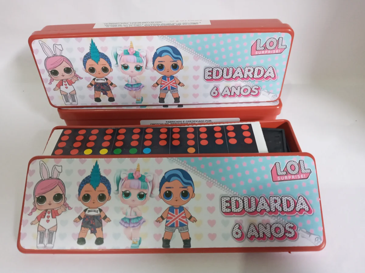 Domino Personalizado Lol Surprise - Imagem 3
