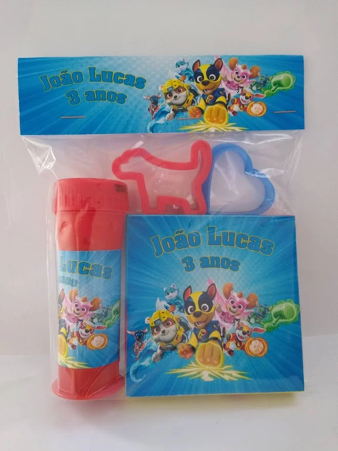 Kit Massinha e Bolinha de Sabão Patrulha Canina - Imagem 5