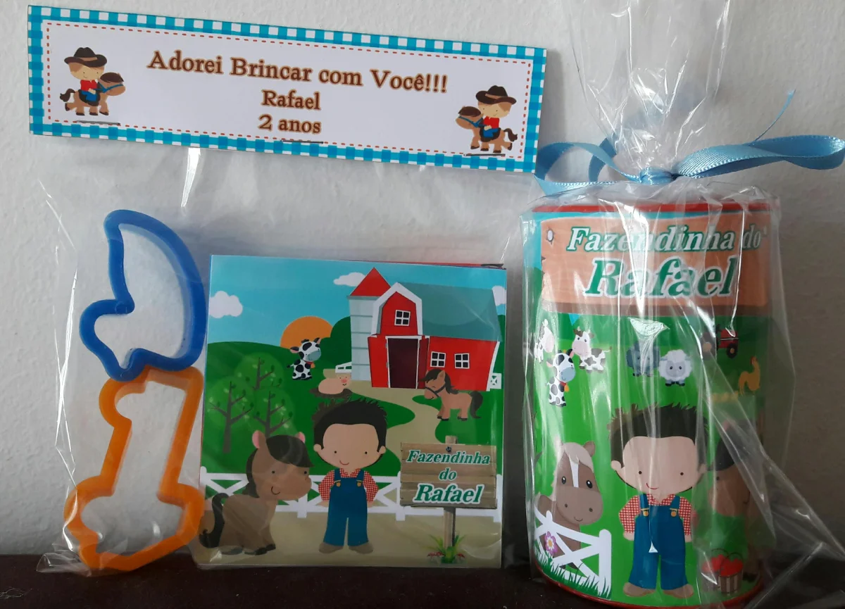 Kit Cofrinho e Massinha Fazendinha - Imagem 3