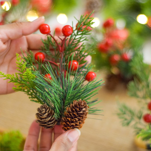 Porta Guardanapo de Natal 10 Peças