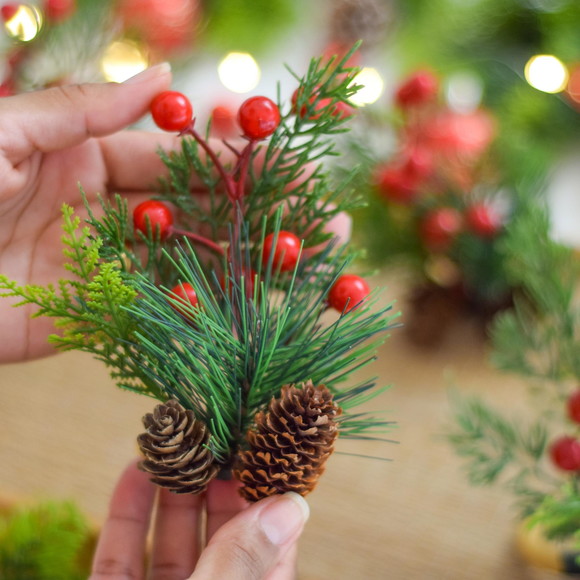 Porta Guardanapo de Natal 6 Peças