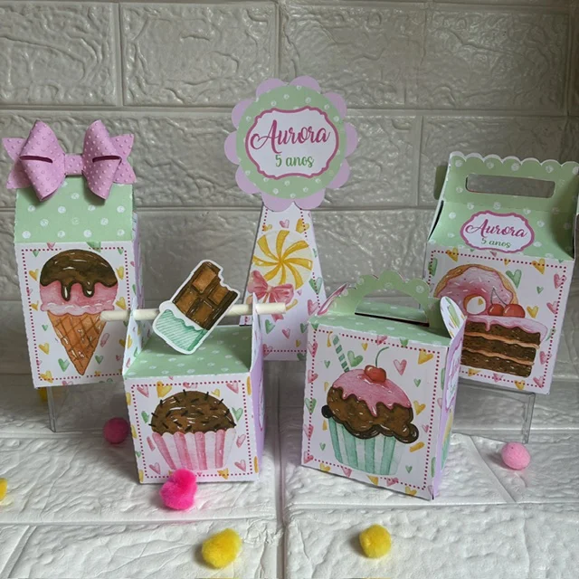 Personalizados Confeitaria - Kit com 10 unidades