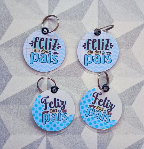 Chaveiro Brinde Personalizado Dia dos Pais
