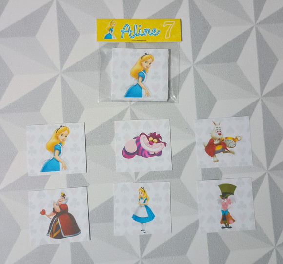 Jogo da Memória Personalizado Alice no País das Maravilhas