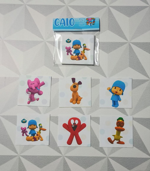 Jogo da Memória Brinde Personalizado Pocoyo