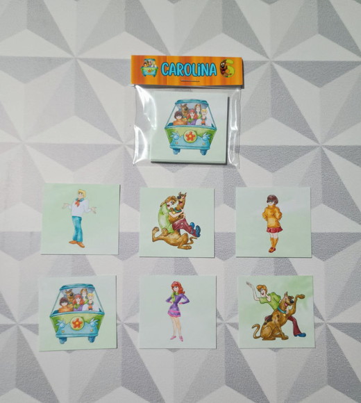 Jogo da Memória Brinde Personalizado Scooby-doo