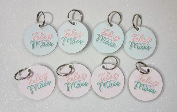 Chaveiro Lembrancinha Dia das Mães Brinde Personalizado - Imagem 2