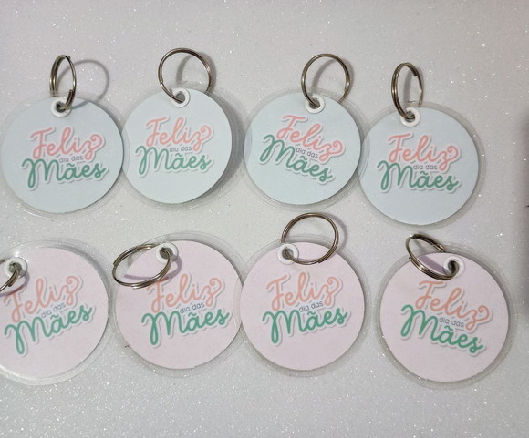 Chaveiro Lembrancinha Dia das Mães Brinde Personalizado - Imagem 3