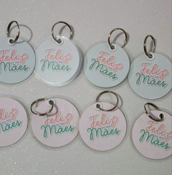 Chaveiro Lembrancinha Dia das Mães Brinde Personalizado - Imagem 5