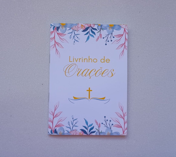 Livrinho de Orações Evangélicas Lembrança Personalizada