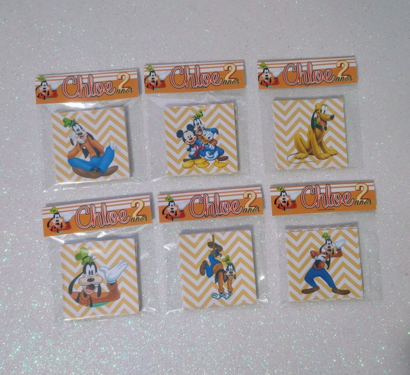 Jogo da Memória Pateta Lembrancinha Personalizada