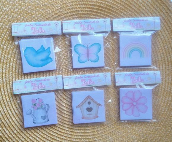 Jogo da Memória Jardim Encantado Lembrancinha Personalizada