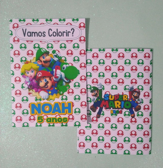 Livrinho de Colorir Personalizado - Criamos Outros Temas