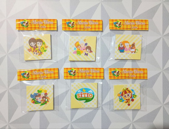 Jogo da Memória Sítio Pica Pau Amarelo Brinde Personalizado