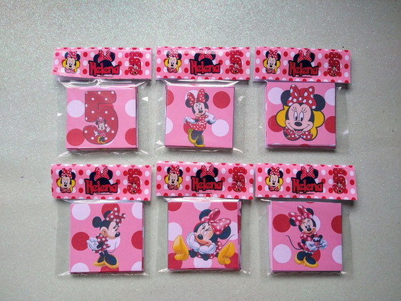 Jogo da Memória Minnie Brinde Personalizado