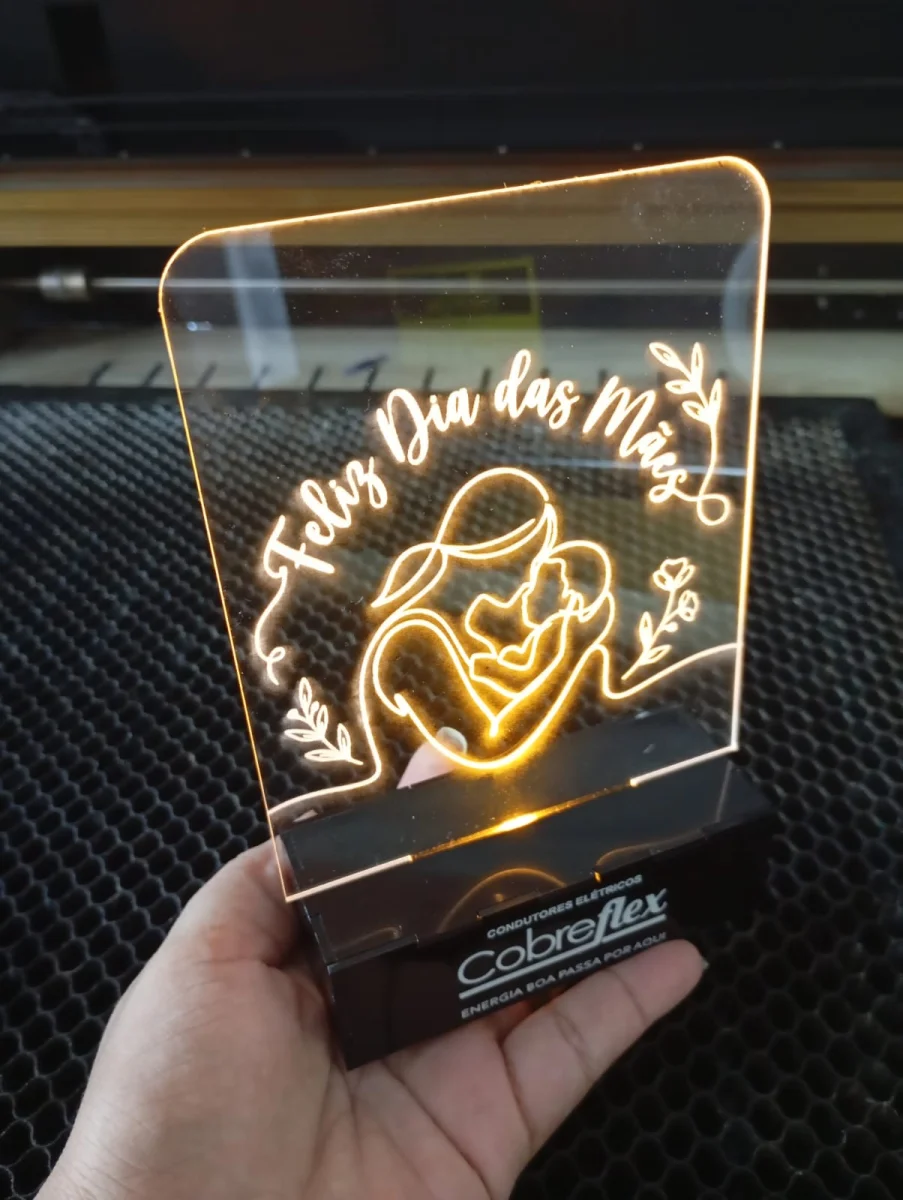 Luminária Acrílico