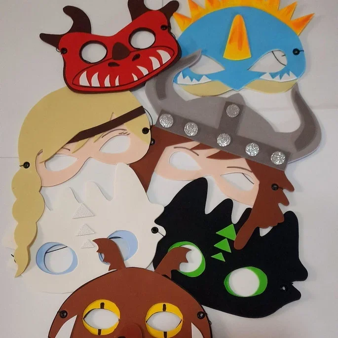 Máscaras como treinar seu dragão