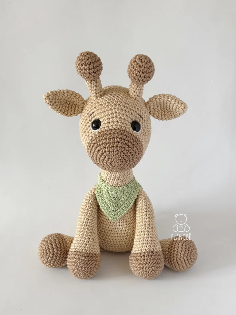 Girafa Gigi [bege] - Amigurumi - Imagem 4