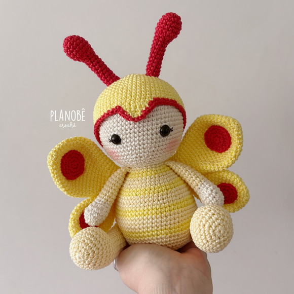 Borboleta - Amigurumi - Imagem 2