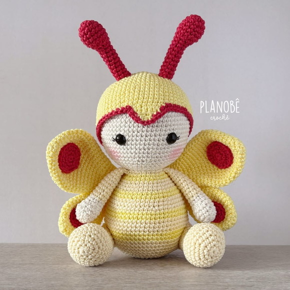 Borboleta - Amigurumi
