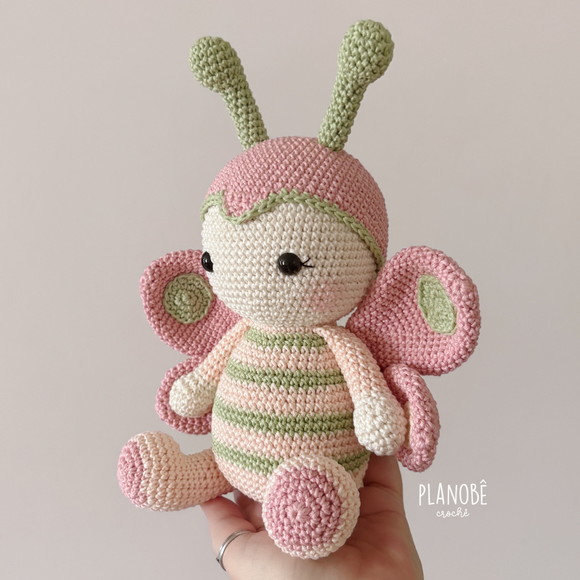 Borboleta Amigurumi - Imagem 5