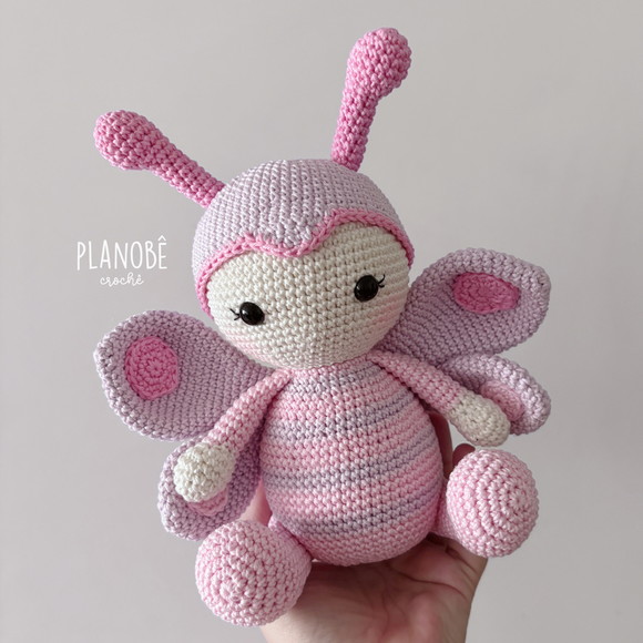 Borboleta Amigurumi - Imagem 3