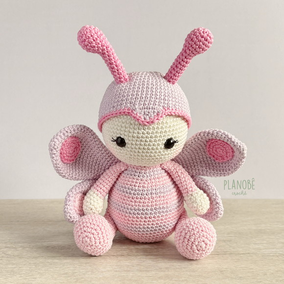 Borboleta Amigurumi