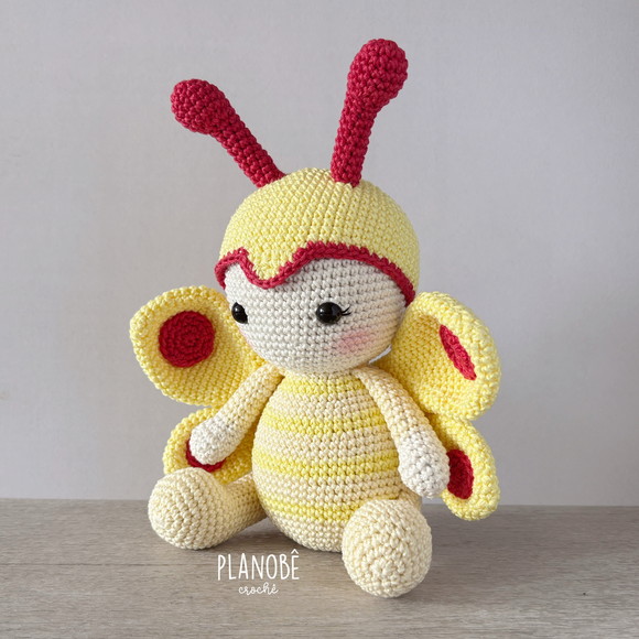 Borboleta Amigurumi - Imagem 4