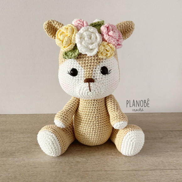 Cerva - Bichinhos da Floresta Amigurumi - Imagem 3