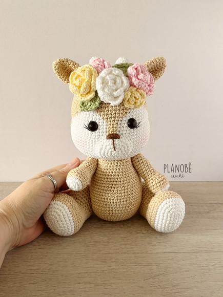 Cerva - Bichinhos da Floresta Amigurumi - Imagem 4