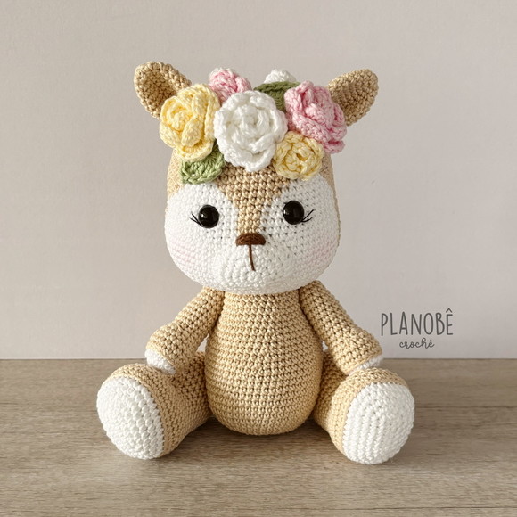 Cerva - Bichinhos da Floresta Amigurumi - Imagem 2
