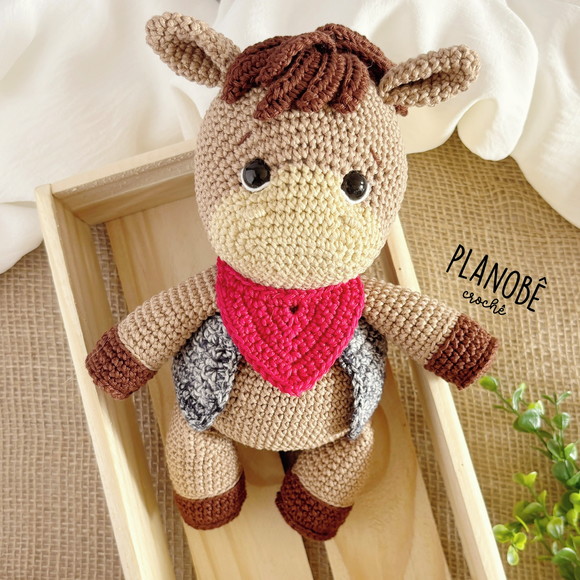 Cavalo Amigurumi