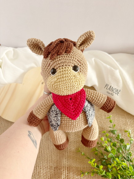 Cavalo Amigurumi - Imagem 2
