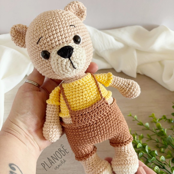 Ursinho Bruno - Amigurumi