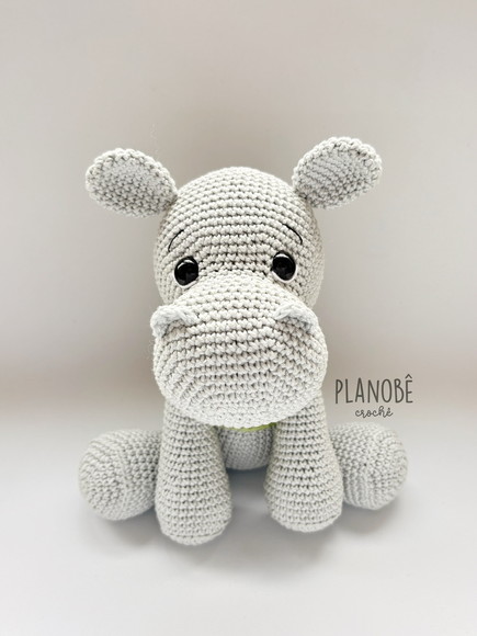 Hipopótamo Safarii - Amigurumi