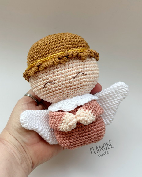 Anjinho Amigurumi - Imagem 5