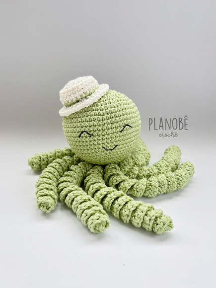 Polvo Soninho Amigurumi