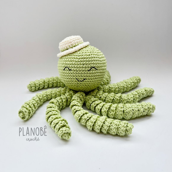 Polvo Soninho Amigurumi - Imagem 2