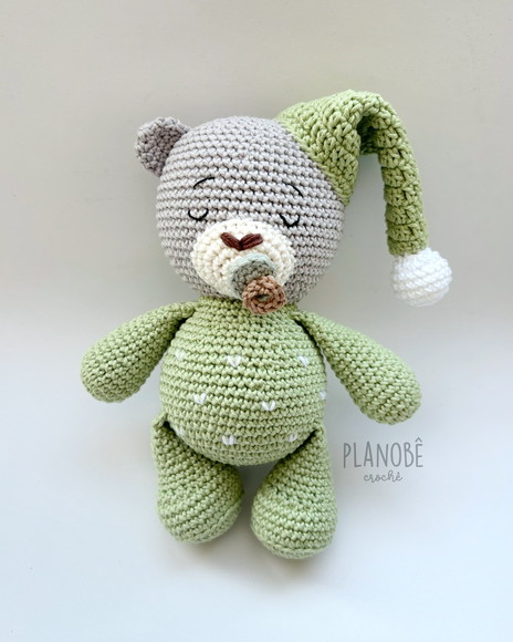 Urso Soninho - Amigurumi - Imagem 2
