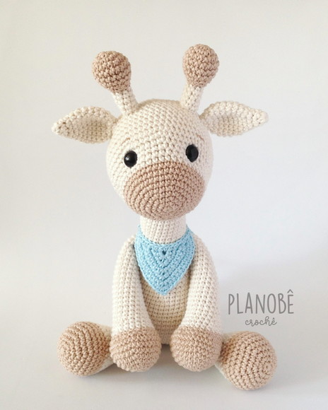 Girafa Gigi [Natural] - Amigurumi